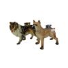 Image 2 : 2x Vintage Porcelain Dog Lighters