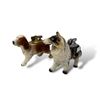 Image 1 : 2x Vintage Porcelain Dog Lighters