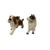 Image 2 : 2x Vintage Porcelain Dog Lighters