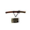 Image 1 : USN Belt Buckle & Miniature Samurai Sword