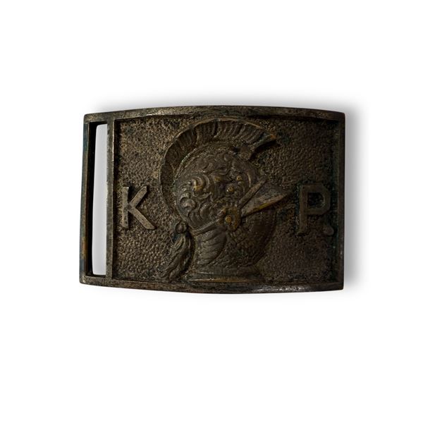 Antique Knights Of Pythias Belt Buckle