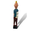 Image 1 : Vintage Folk Art Tin Tin Wood Carving