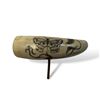 Image 1 : Vintage Murtaugh Scrimshaw Carved Marine Ivory (No Stand)