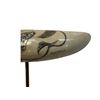 Image 2 : Vintage Murtaugh Scrimshaw Carved Marine Ivory (No Stand)