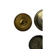 Image 8 : 5x Vintage Military Buttons & 1x Military Pin
