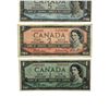 Image 2 : 4x 1954 Canadian Bank Notes: $10, $5, $2,$1