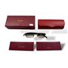 Image 1 : Reproduction Cartier Natural Horn Style Sunglasses