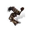 Image 1 : Vintage African Carved Topless Woman