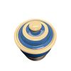 Image 2 : Vintage T G Green Church Gresley Blue Stripe Lidded Jar