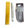 Image 4 : Vintage Variety: Pottery Goblets, Thermometer, Razor, & Damascus Blade Folding Knife