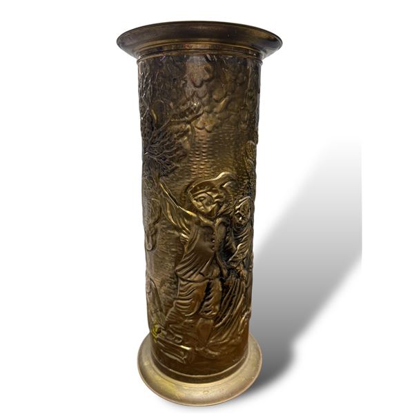 Vintage Repousse Umbrella/ Cane Holder