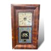 Image 1 : Vintage New Haven Wall Clock With Reverse Painted Door