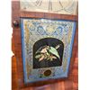 Image 2 : Vintage New Haven Wall Clock With Reverse Painted Door