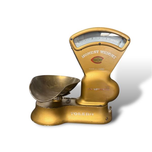 Vintage Toledo The Scale Shop NO Springs Scale
