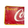 Image 2 : Vintage Coca-Cola Self Framed Spanish Sign