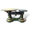 Image 1 : Vintage Cast Metal Brass Plate Scale
