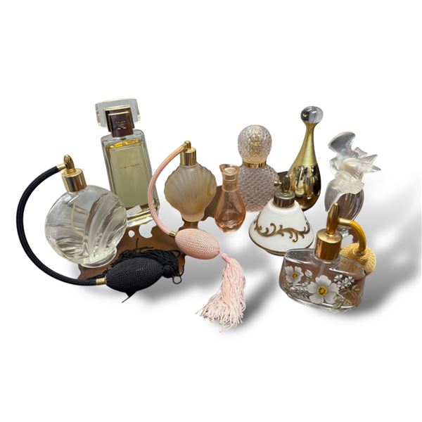 Assorted Vintage Perfume Bottles