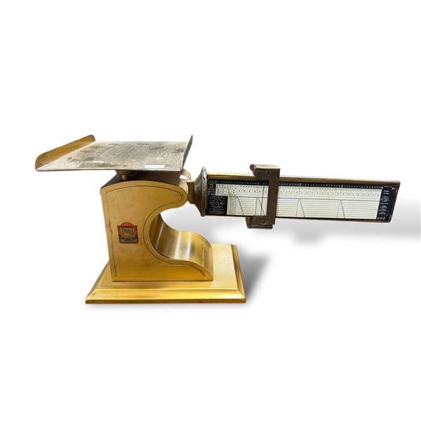 Vintage Pelouze MFG. Co. Postal Scale