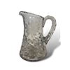 Image 1 : Vintage Floral Etched Glass Pitcher