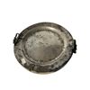 Image 2 : 2x Antique Pewter Warming Plates