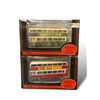 Image 1 : 2x Vintage Precision Die-Cast Models First Editions Double Decker Busses 1:76th Scale