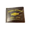 Image 3 : 2x Vintage Car Collectibles: CAA License Plate Topper & History Of Chevy 1911-1941 Cards
