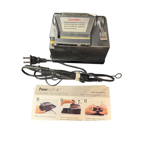 Powermatic II+ Cigarette Injector