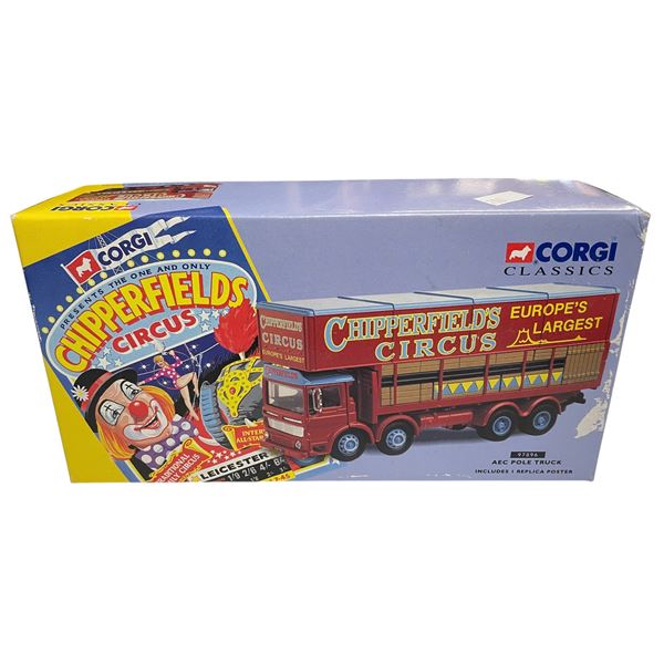 1994 Corgi Classics Chipperfields Circus AEC Pole Truck