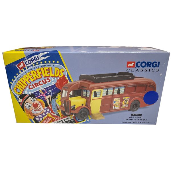 1994 Corgi Classics Chipperfields Circus AEC Regal Living Quarters