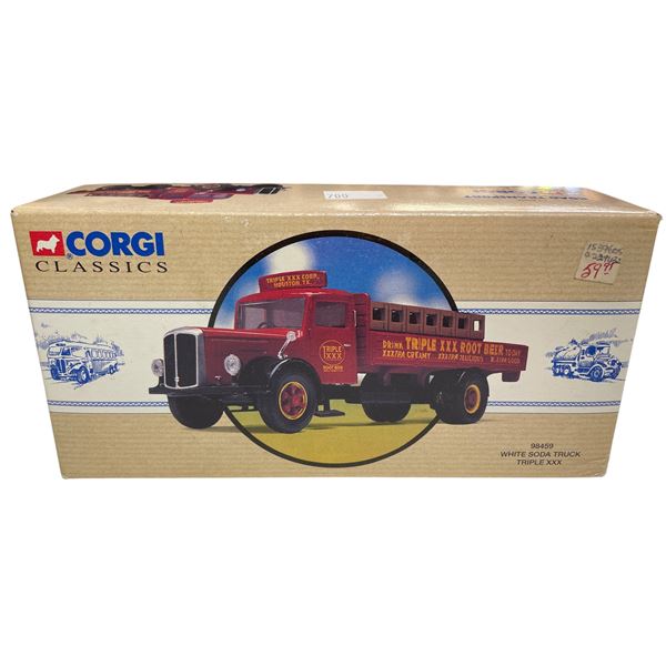 1995 Corgi White Soda Truck Triple XXX