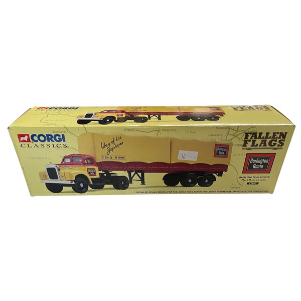 1997 Corgi Burlington Route Mack B Series Semi