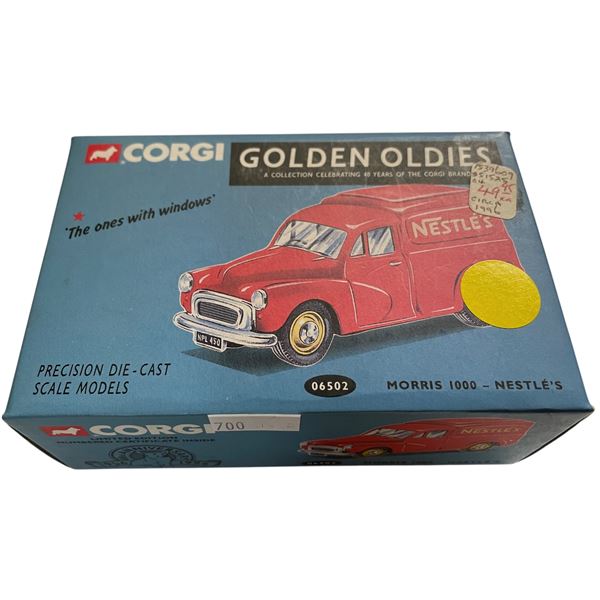 1996 Corgi Golden Oldies Morris 1000 - Nestle's