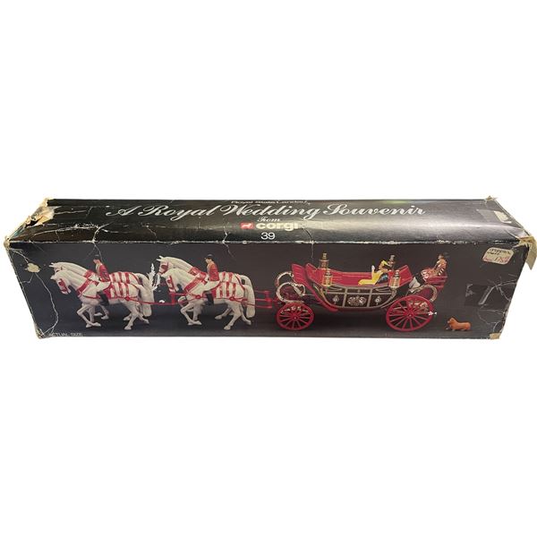 Vintage Corgi Royal State Landau A Royal Wedding Souvenir