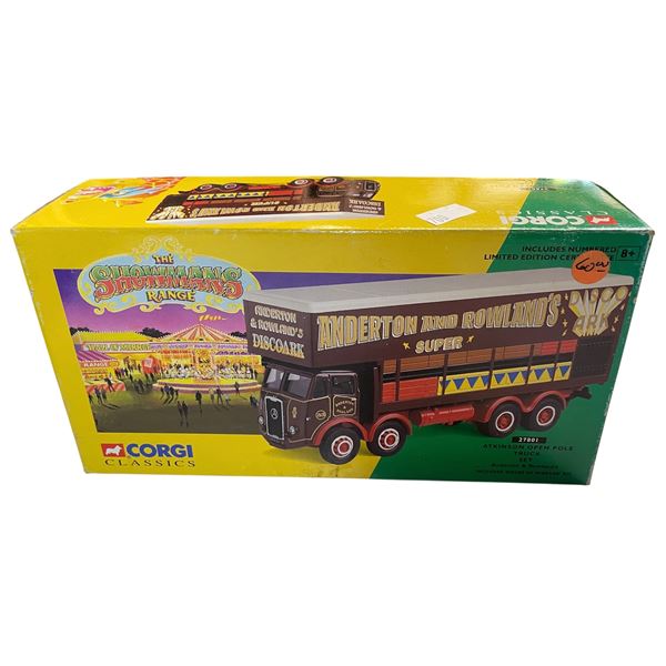 1995 Corgi The Showmans Range Atkinson Open Pole Truck Set