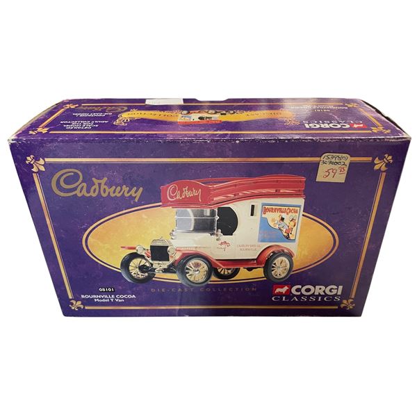 1998 Corgi Cadbury Bourneville Cocoa Model T Van
