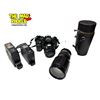Image 1 : Vintage Minolta 9000 Maxxum Camera With Lense & 2 Flashes