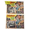 Image 2 : Vintage Movie Lobby Cards (Spanish): Ivanhoe, Adios Al Amigos, Disney, & More