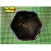 Image 11 : Vintage Glazed Hexagonal Bowl / Planter