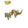 Image 4 : Assorted Animal Figurines: Goebel Pigs, Poole Rabbit, Horse Bookends, & More