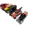 Image 2 : 6x Collectible Toy Cars: Texaco, Red Rose, Shell Tow Truck, & More