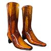 Image 2 : 2x Vintage Art Glass High Heel Boots