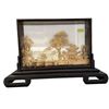 Image 1 : Vintage Asian Cork Art In Shadow Box