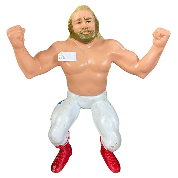 1984 Titan Sports LJN Big John Studd Rubber Wrestler Toy