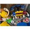 Image 3 : Vintage M & M Advertising Collectibles: Candy Dispensers & Telephone