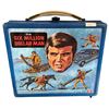 Image 1 : 1974 Aladdin Industries The Six Million Dollar Man Plastic Lunch Box