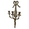 Image 1 : Vintage Cast Metal 3 Candle Holder Wall Hanger