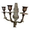 Image 3 : Vintage Cast Metal 3 Candle Holder Wall Hanger