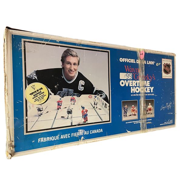Vintage The Official NHL Wayne Gretzky's Overtime Hockey Game Oilers Vs Flames