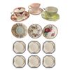 Image 1 : Assorted Teacups & Saucers: Royal Albert, Shelley, & More