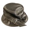 Image 2 : Danier Leather Bucket Hat & Reproduction Gucci Scarf